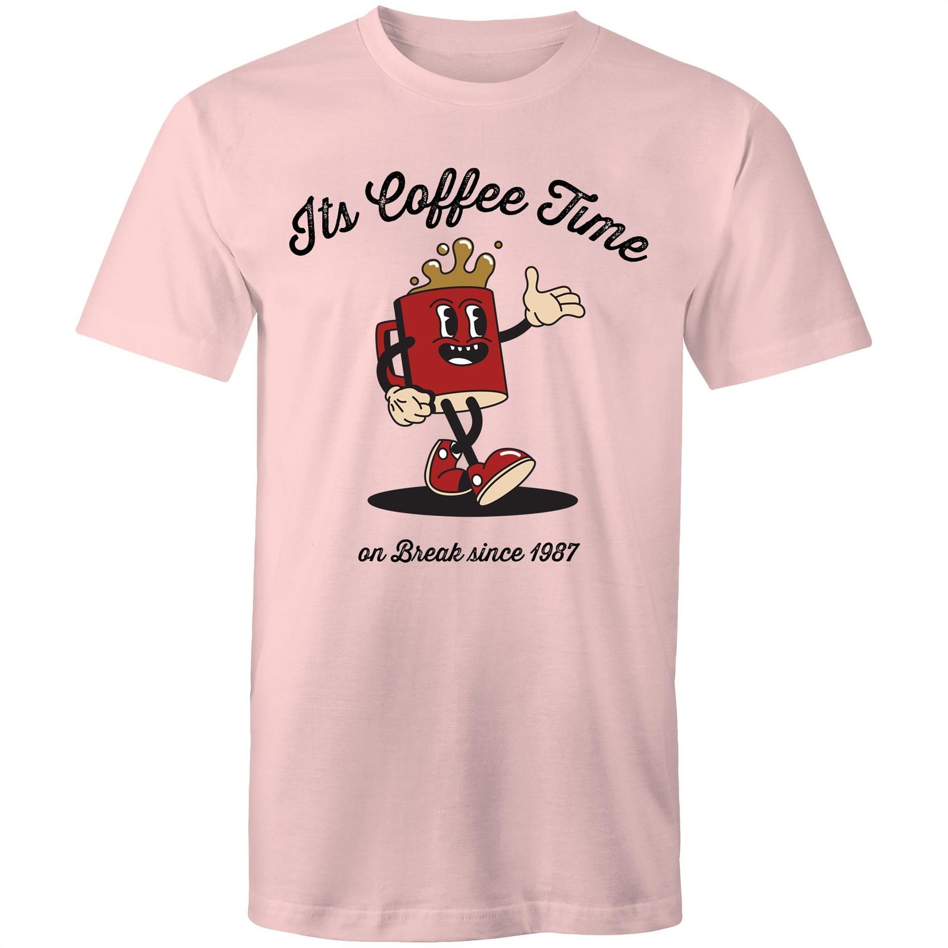 Coffee time T-Shirt pink