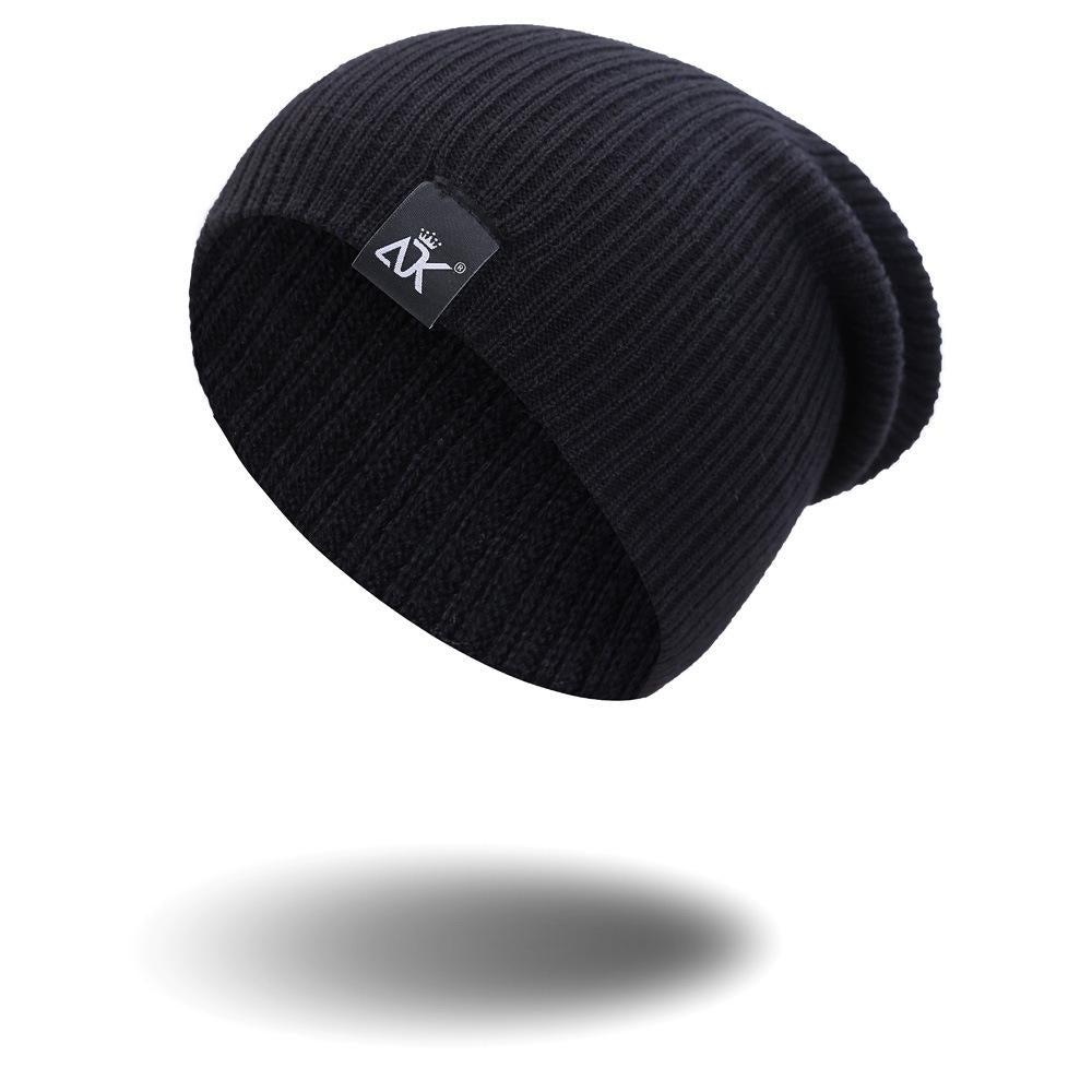 black beanie