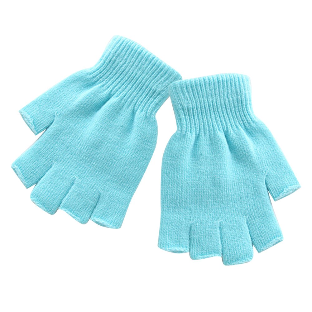 Fingerless Gloves blue