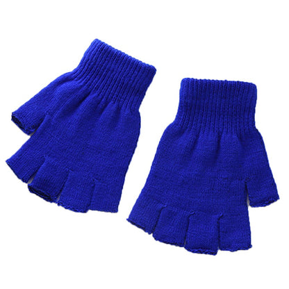 Fingerless Gloves deep blue