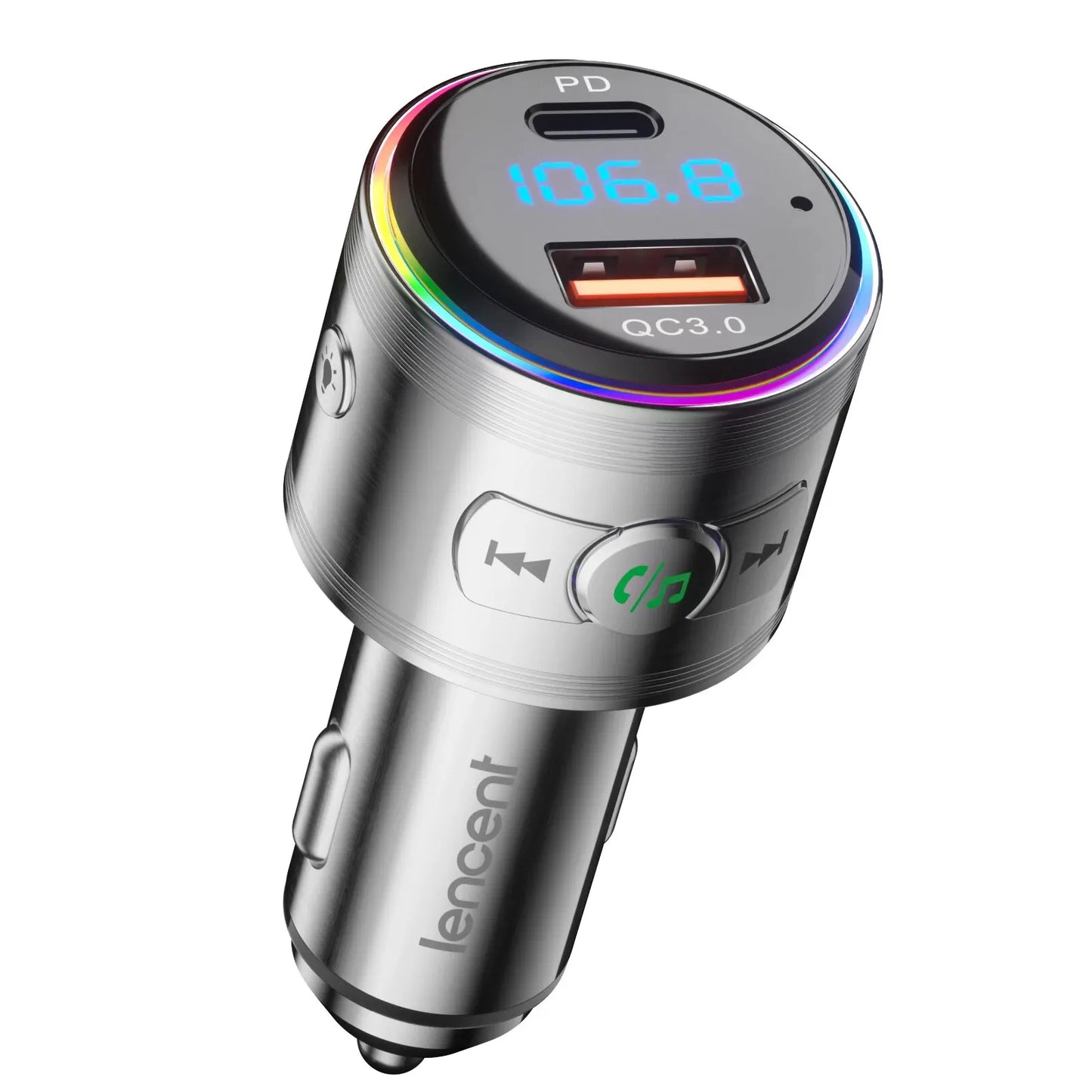 Bluetooth | FM Transmitter | Fast Charger Adapter