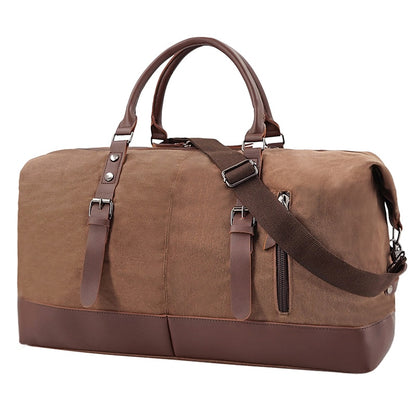 Canvas Duffle Bag brown