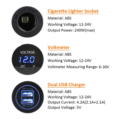 12V Accessory Panel