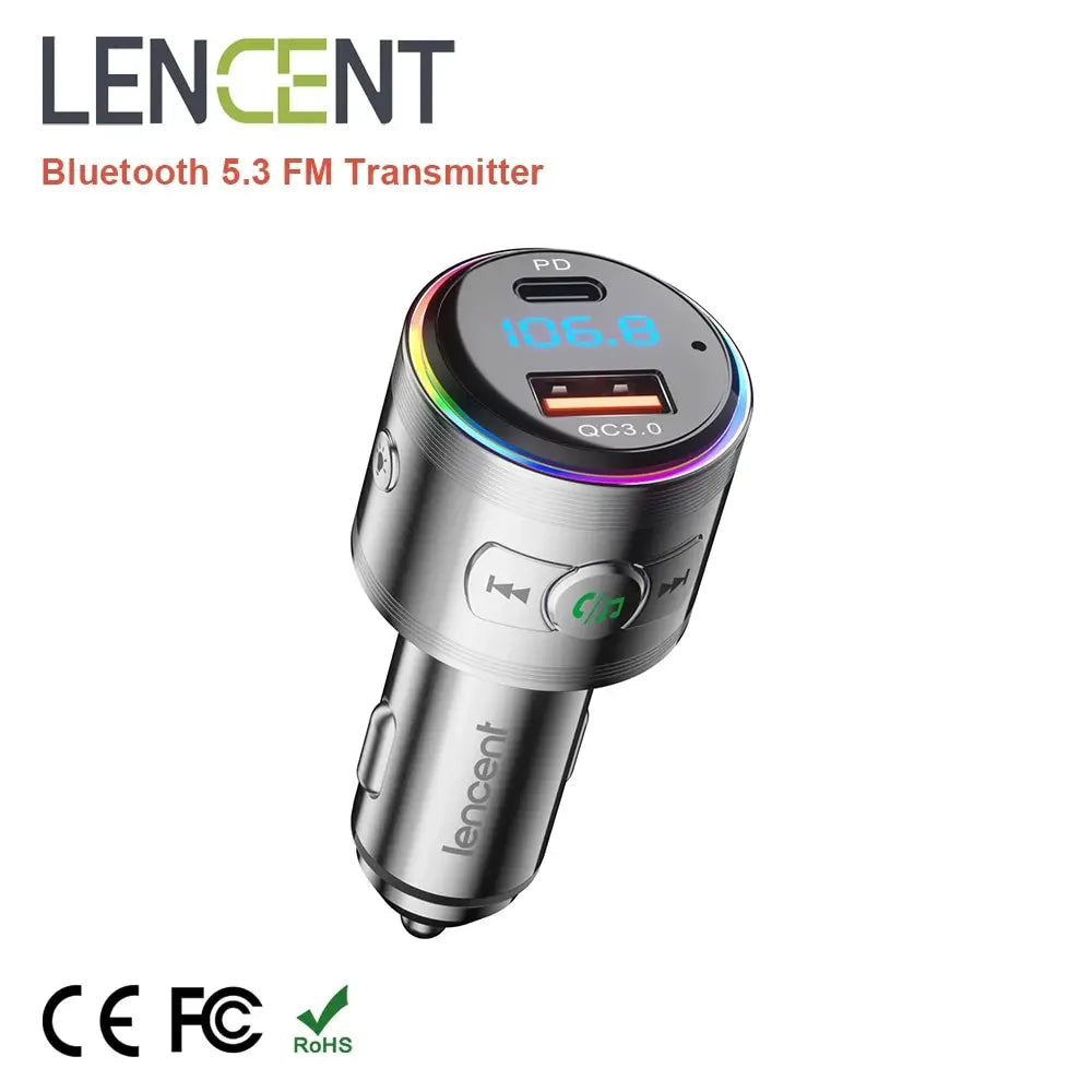 Bluetooth | FM Transmitter | Fast Charger Adapter