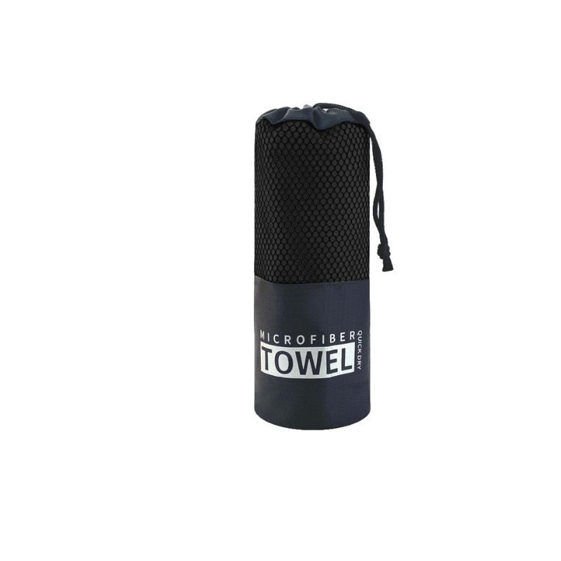 Microfiber towel black