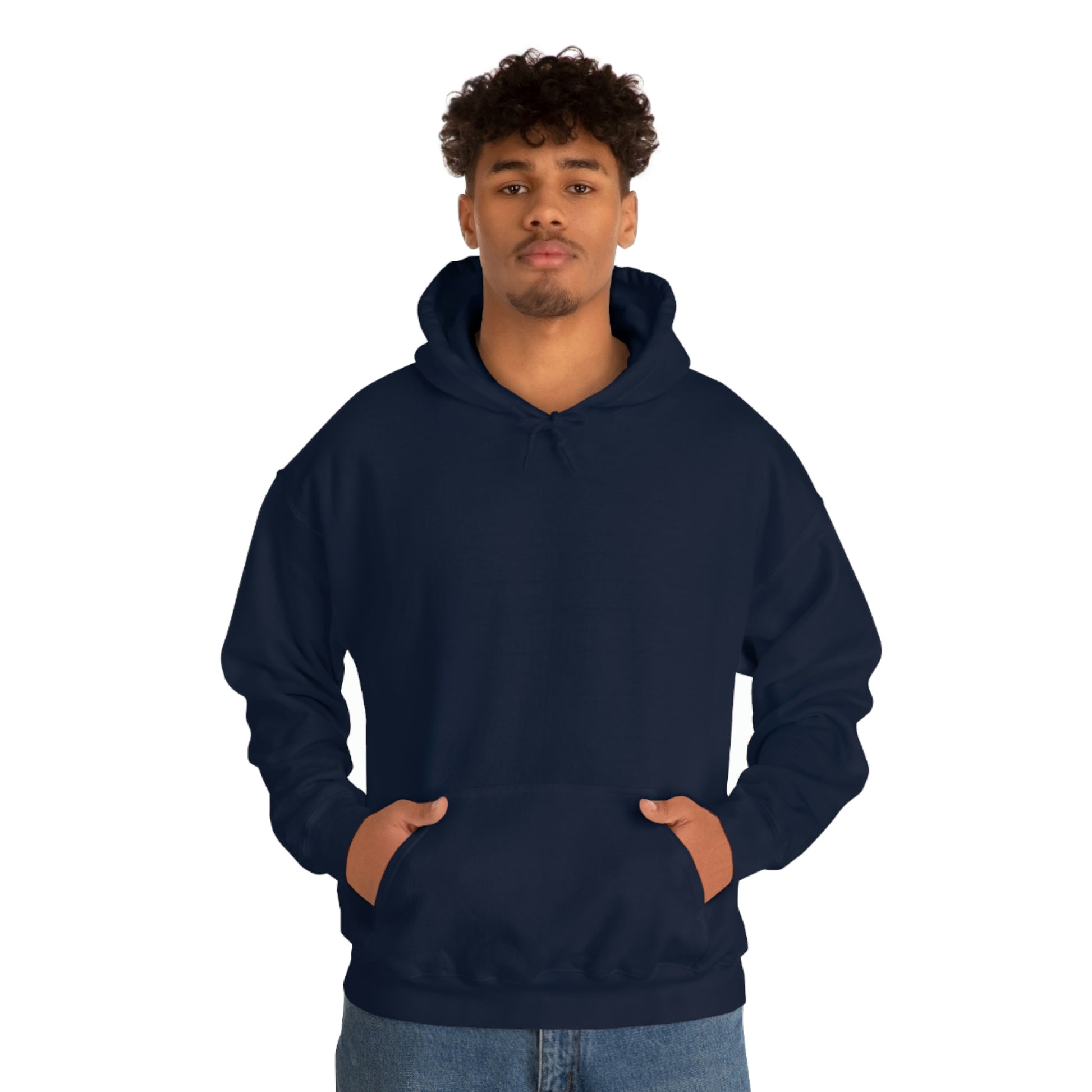 Piston's Hooded Sweatshirt navy context 2