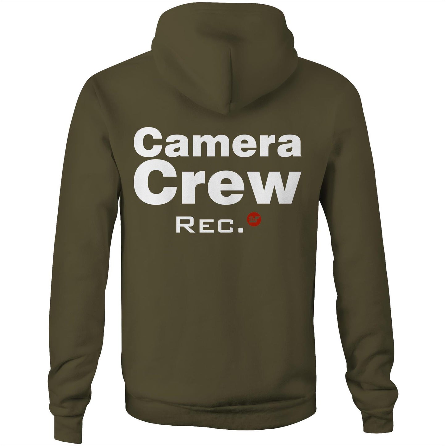 adc Recording Pocket Hoodie army