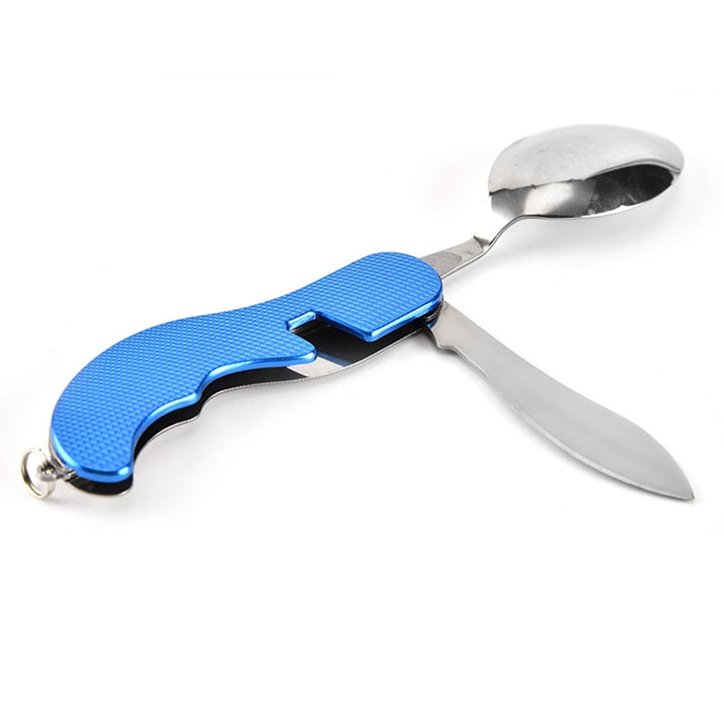 Camp Cutlery blue