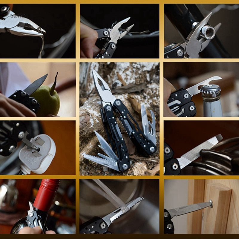 Folding Multi-tool functions