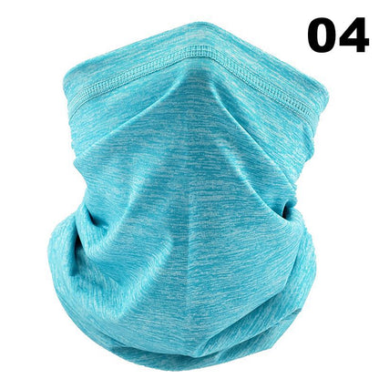 Face Scarf blue