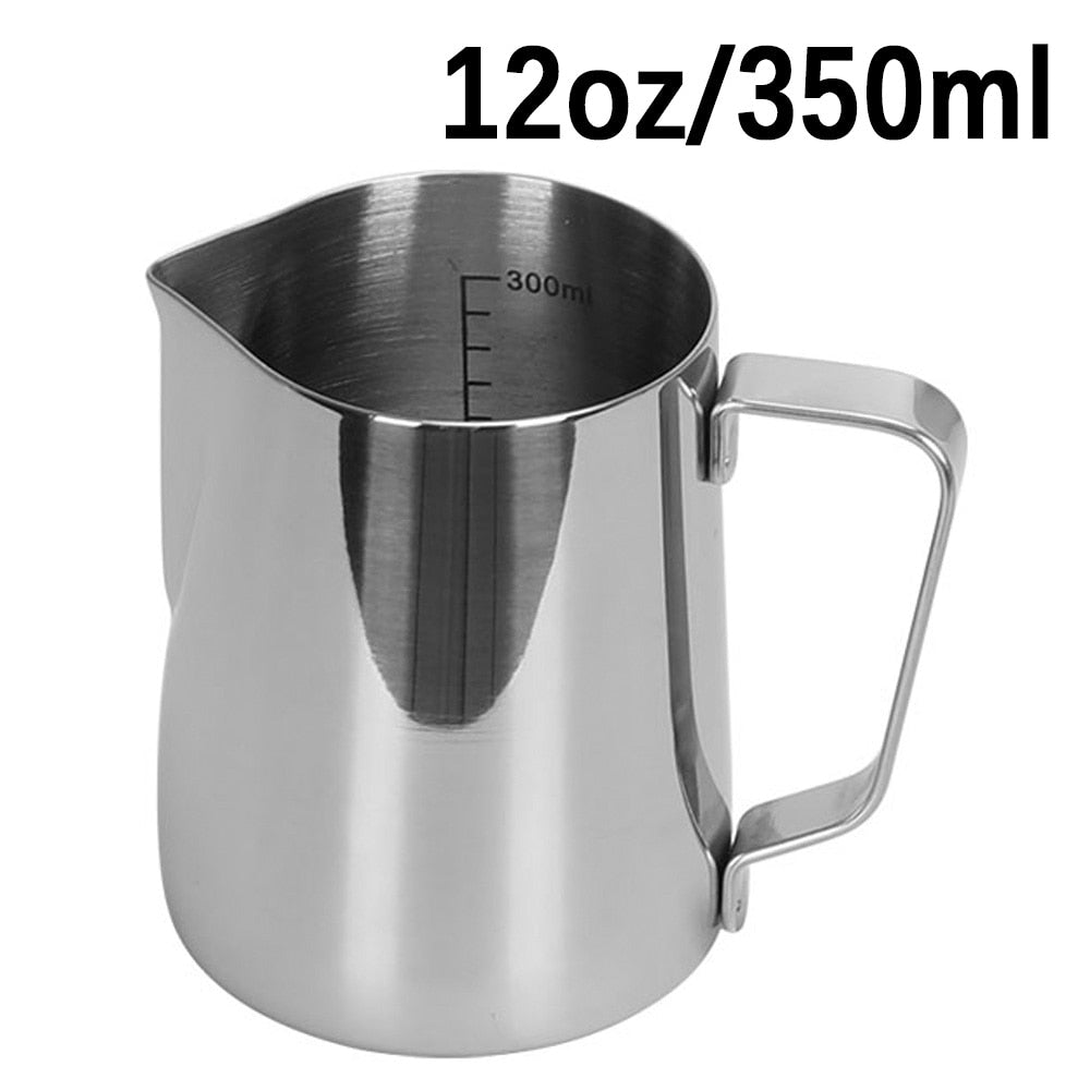 Milk steaming jugs 12oz/350ml