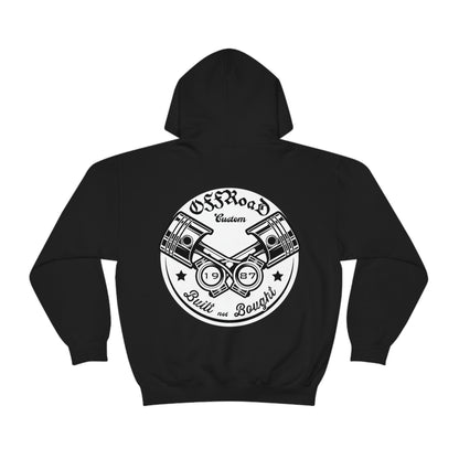 Piston's Hooded Sweatshirt black design