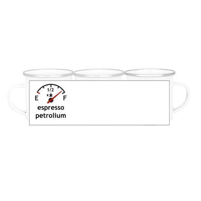 Espresso Petrolium Enamel Mug pattern example